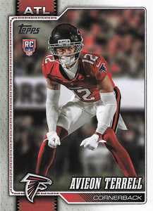 2026 Topps Flagship Football Avieon Terrell #379 RC