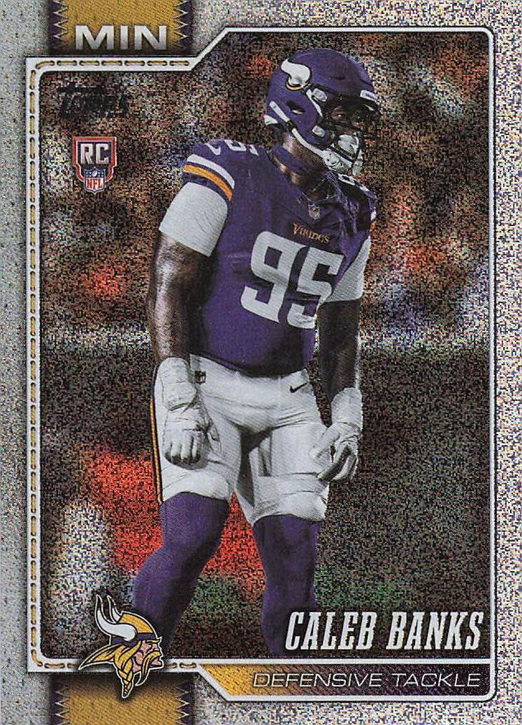 2026 Topps Flagship Football Sandglitter Caleb Banks #384