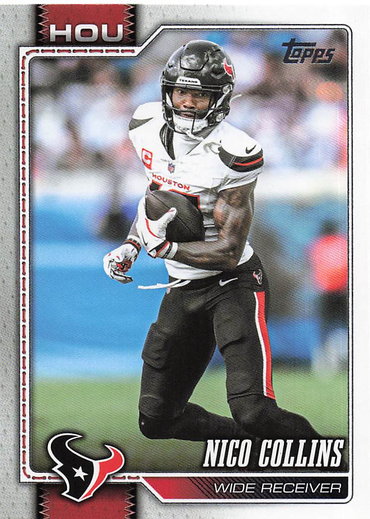 2026 Topps Flagship Football Nico Collins #83