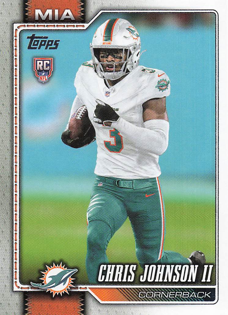 2026 Topps Flagship Football Chris Johnson II #356 RC