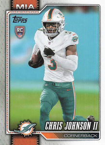 2026 Topps Flagship Football Chris Johnson II #356 RC