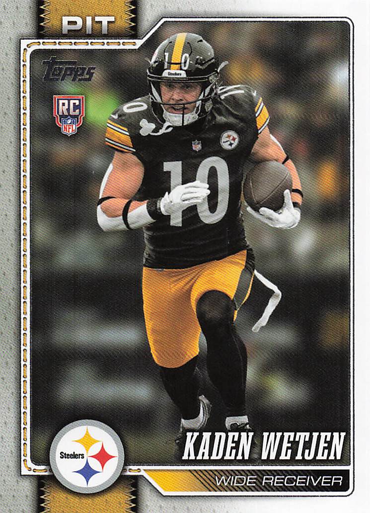 2026 Topps Flagship Football Kaden Wetjen #370 RC