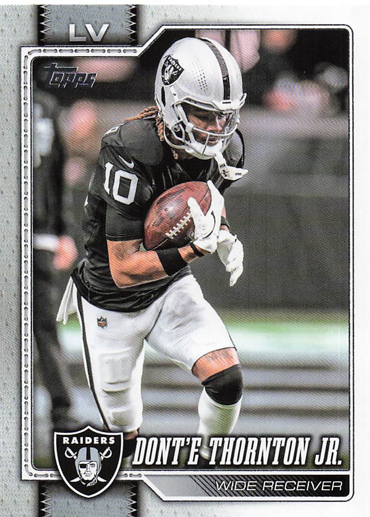 2026 Topps Flagship Football Dont'e Thornton Jr. #118