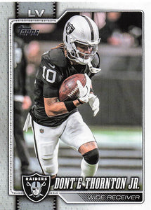 2026 Topps Flagship Football Dont'e Thornton Jr. #118
