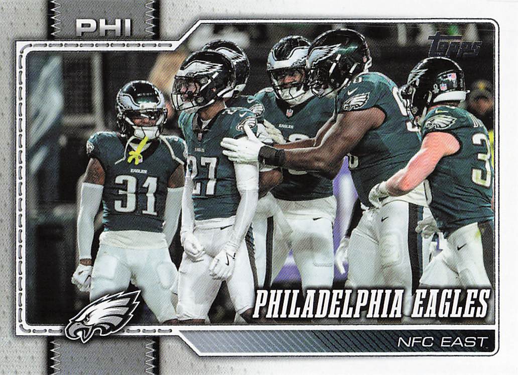 2026 Topps Flagship Football Philadelphia Eagles #276