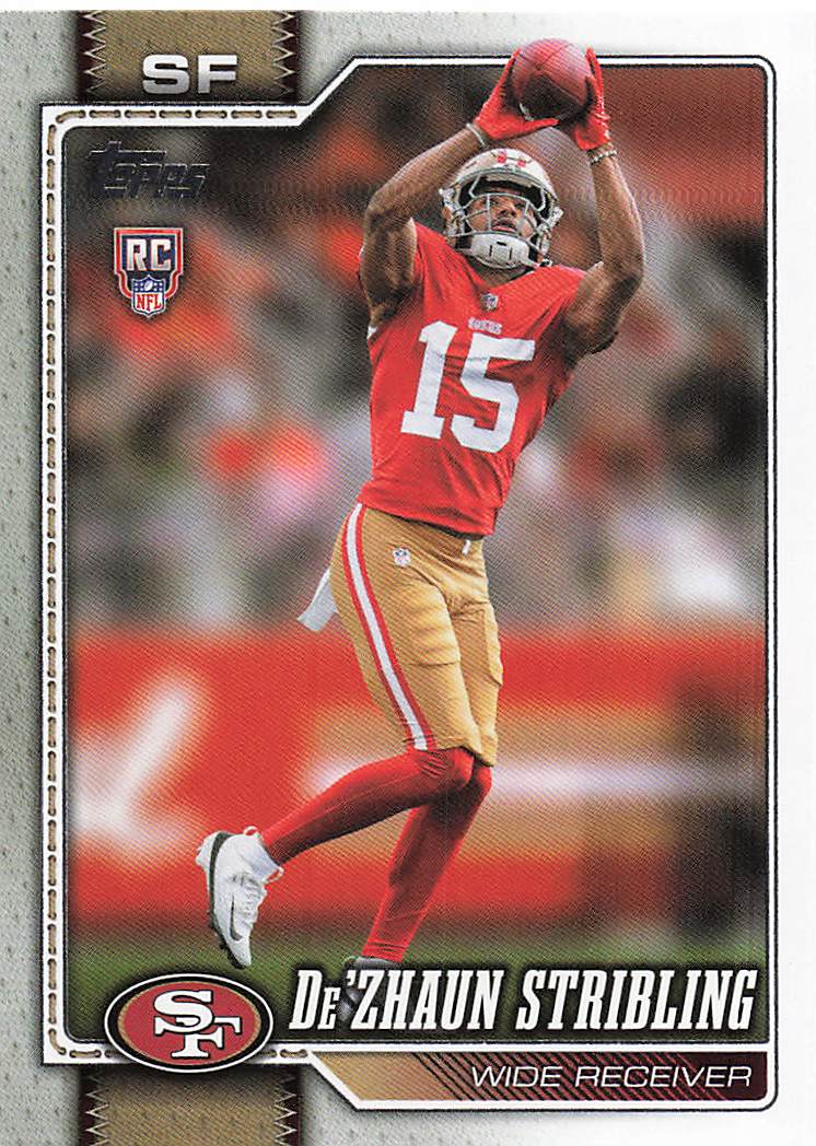 2026 Topps Flagship Football De’Zhaun Stribling #336 RC
