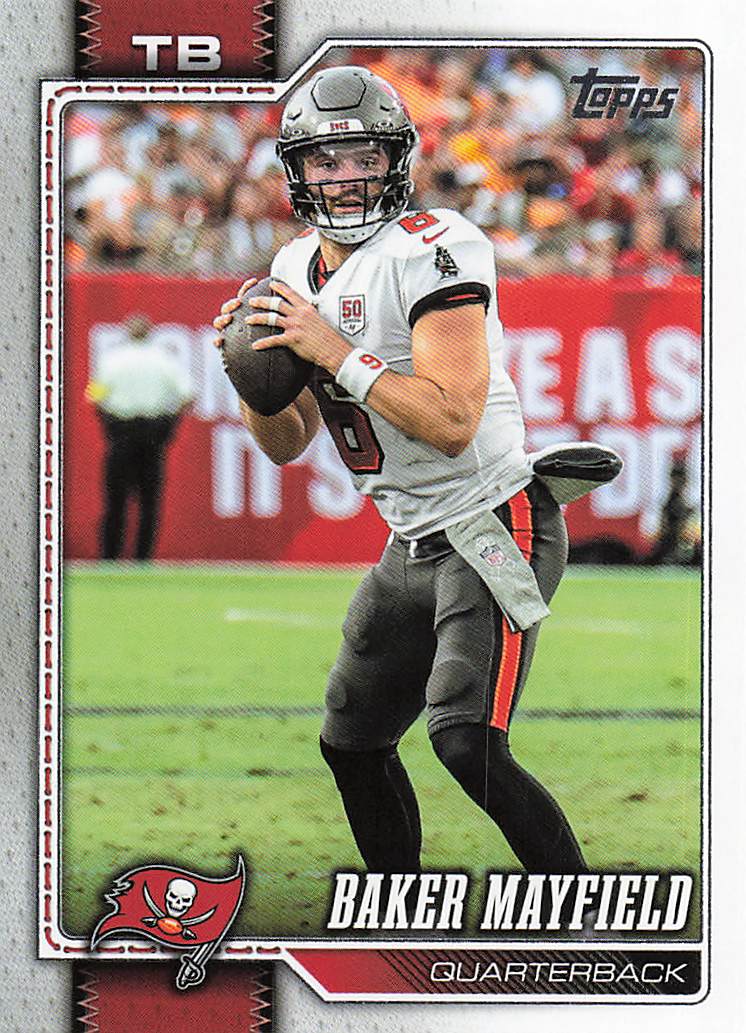 2026 Topps Flagship Football Baker Mayfield #190