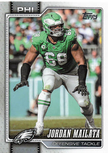 2026 Topps Flagship Football Jordan Mailata #166