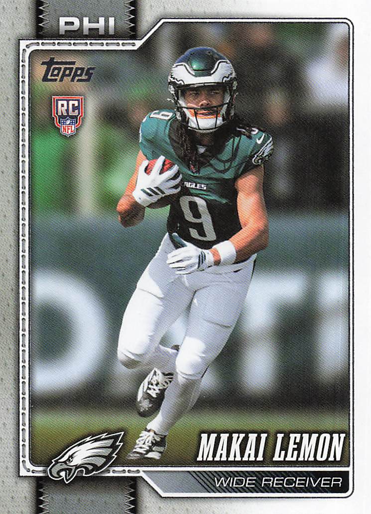 2026 Topps Flagship Football Makai Lemon #319 RC