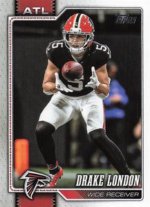 2026 Topps Flagship Football Drake London #11