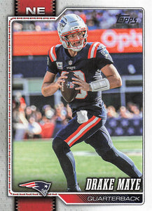 2026 Topps Flagship Football Drake Maye #136