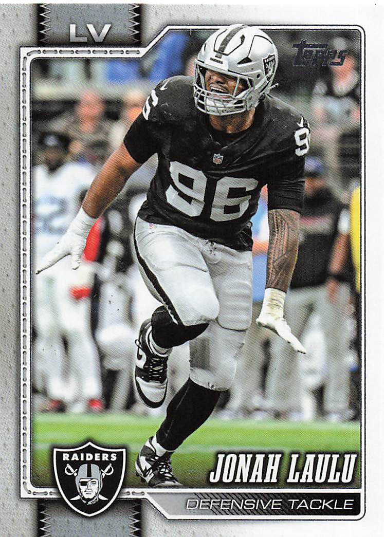2026 Topps Flagship Football Jonah Laulu #235
