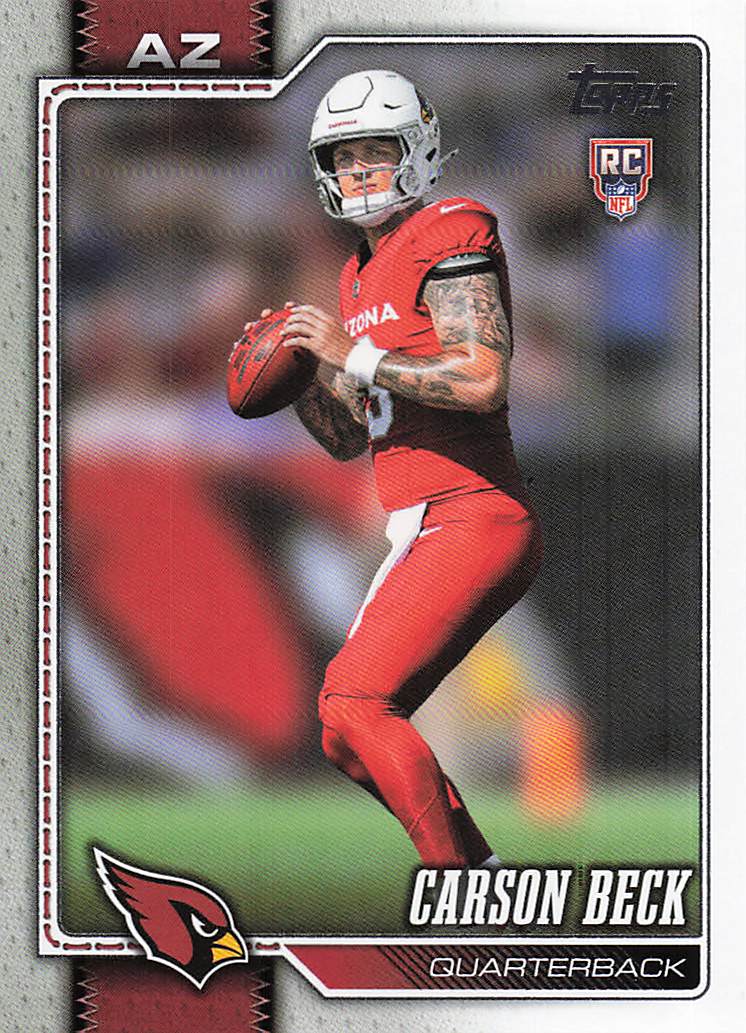 2026 Topps Flagship Football Carson Beck #305 RC