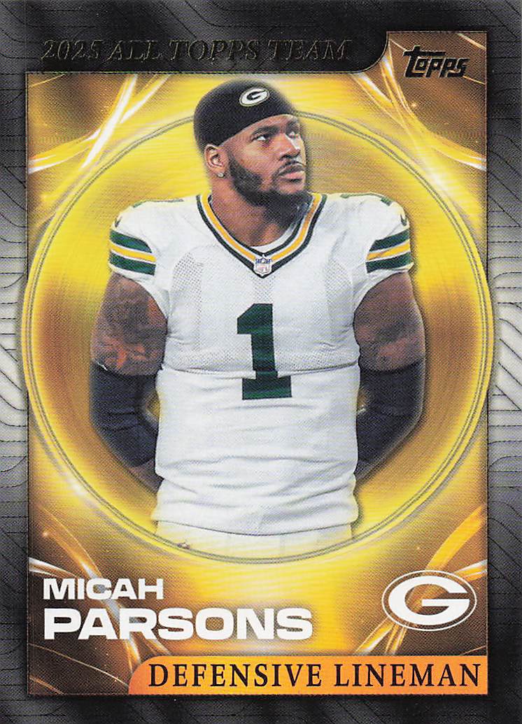 2026 Topps Flagship Football 2025 All Topps Team Micah Parsons #25ATT-8