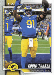 2026 Topps Flagship Football Kobie Turner #233