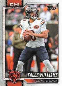 2026 Topps Flagship Football Caleb Williams #35
