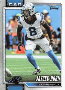 2026 Topps Flagship Football Jaycee Horn #211