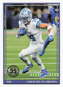 2026 Topps Flagship Football 1991 Topps Football Amon-Ra St. Brown #91TF-36