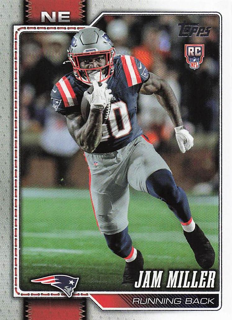 2026 Topps Flagship Football Jam Miller #399 RC
