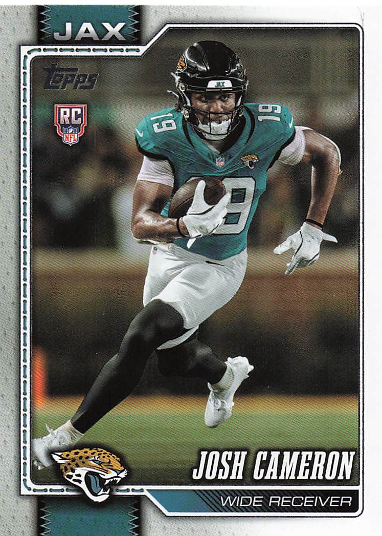 2026 Topps Flagship Football Josh Cameron #387 RC