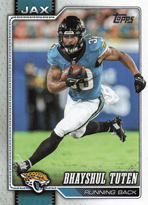 2026 Topps Flagship Football Bhayshul Tuten #91