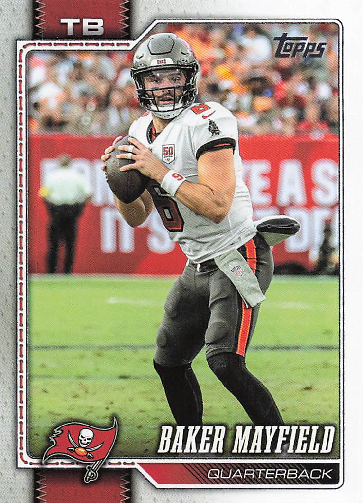 2026 Topps Flagship Football Baker Mayfield #190