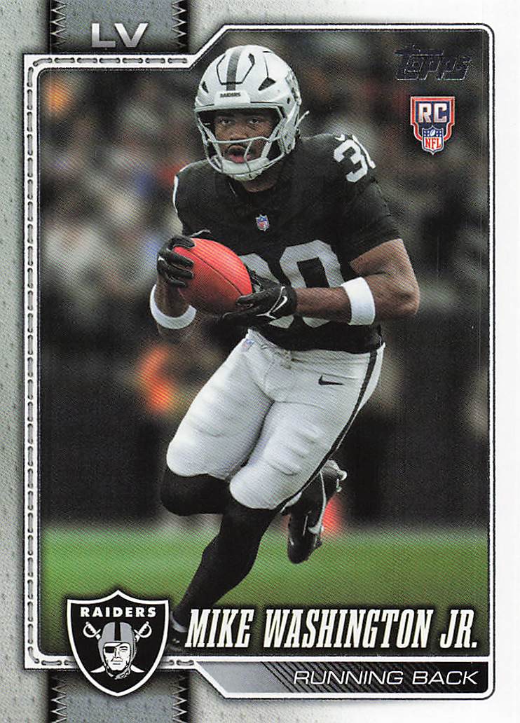 2026 Topps Flagship Football Mike Washington Jr. #311 RC