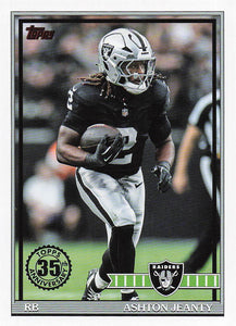2026 Topps Flagship Football 1991 Topps Football Ashton Jeanty #91TF-27