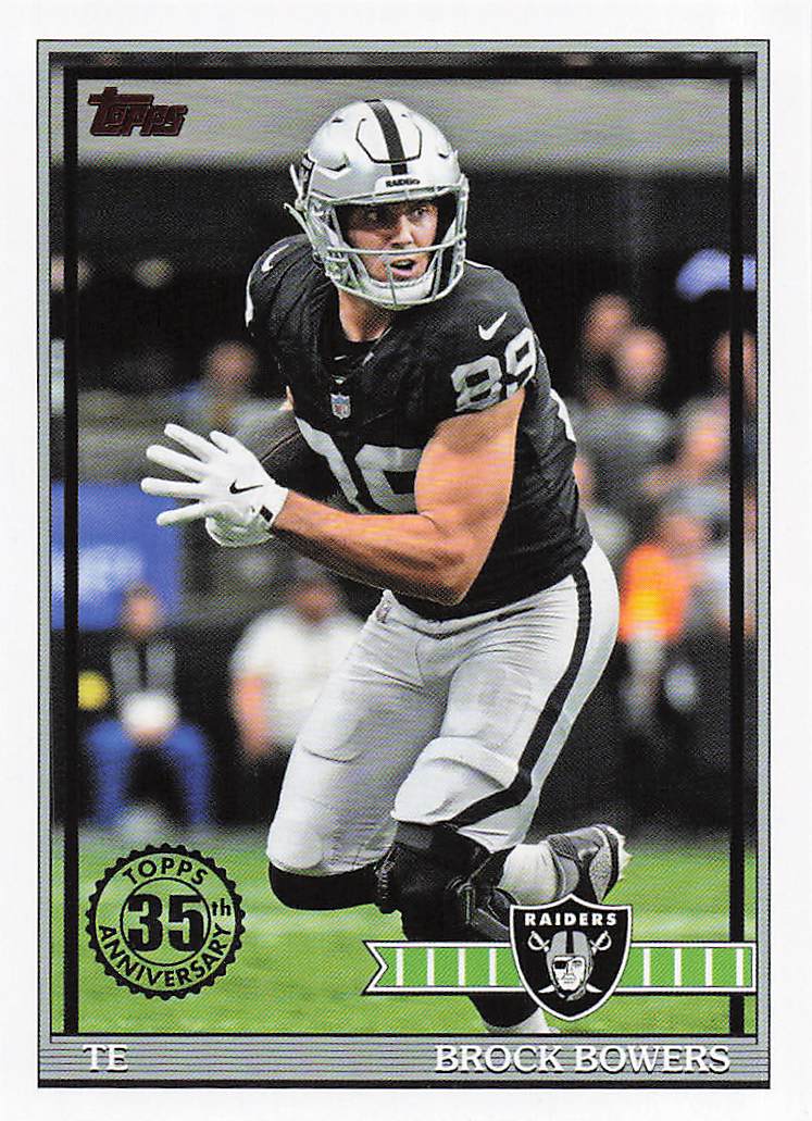 2026 Topps Flagship Football 1991 Topps Football Brock Bowers #91TF-34