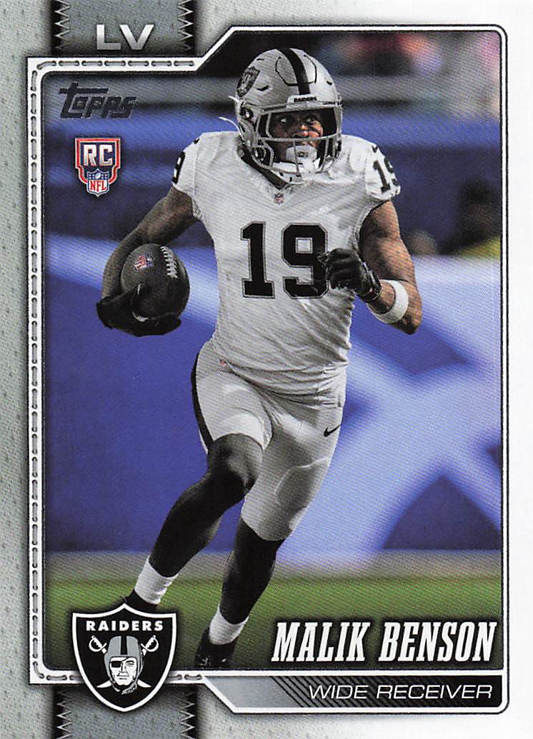 2026 Topps Flagship Football Malik Benson #390 RC