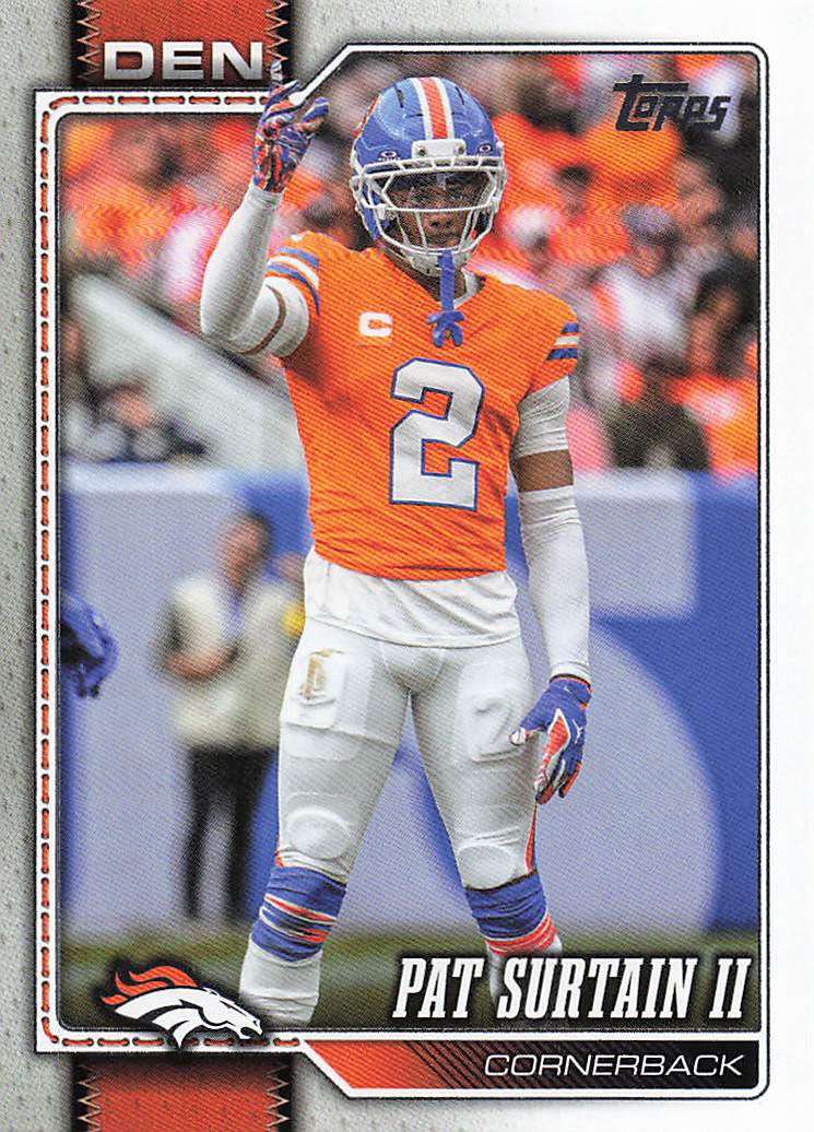 2026 Topps Flagship Football Pat Surtain II #60