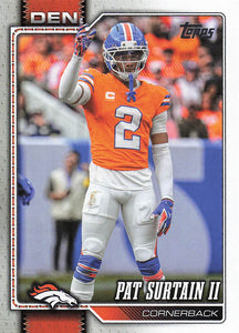 2026 Topps Flagship Football Pat Surtain II #60