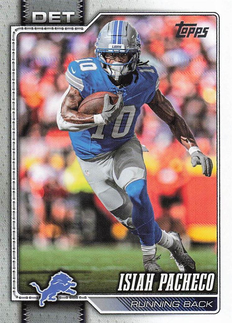 2026 Topps Flagship Football Isiah Pacheco #103