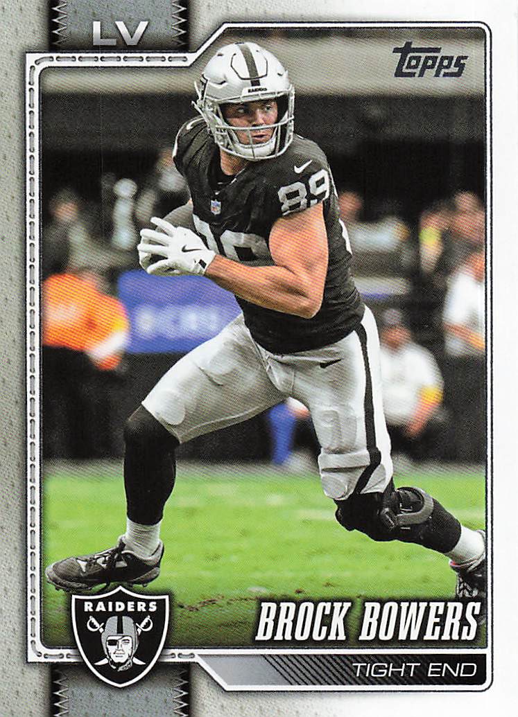 2026 Topps Flagship Football Brock Bowers #119