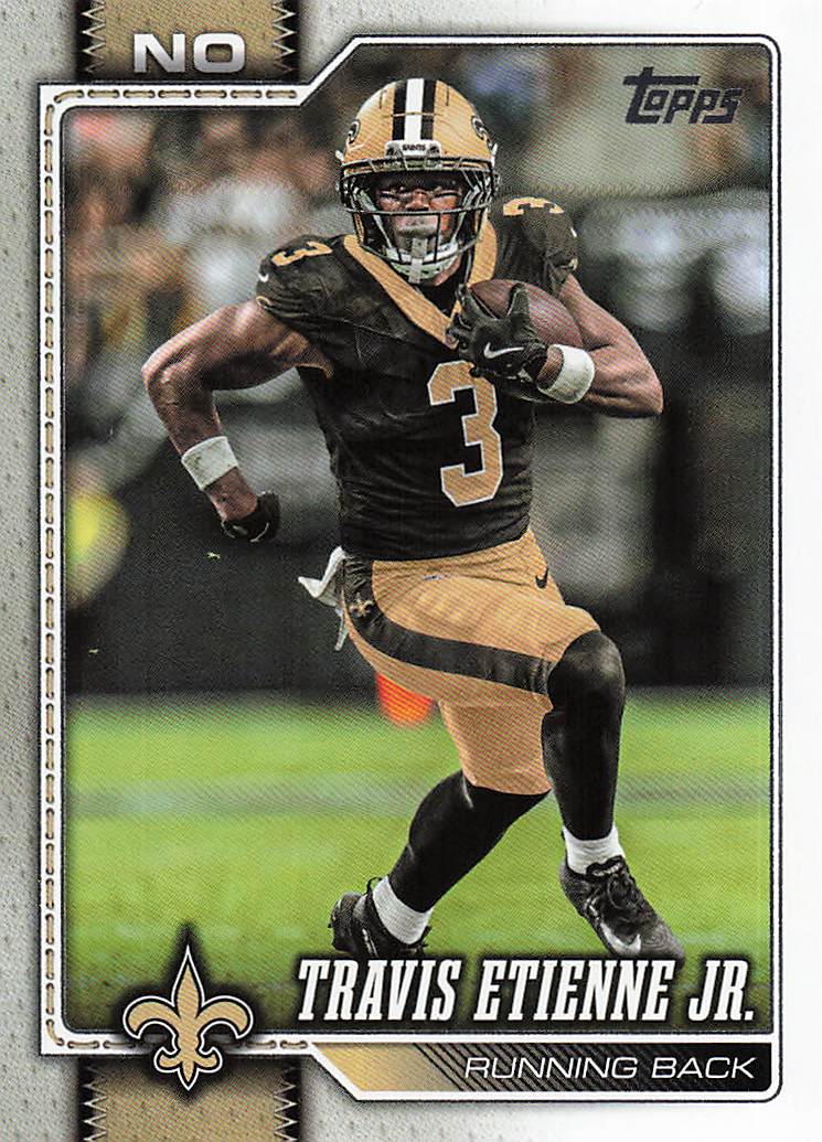 2026 Topps Flagship Football Travis Etienne Jr. #93