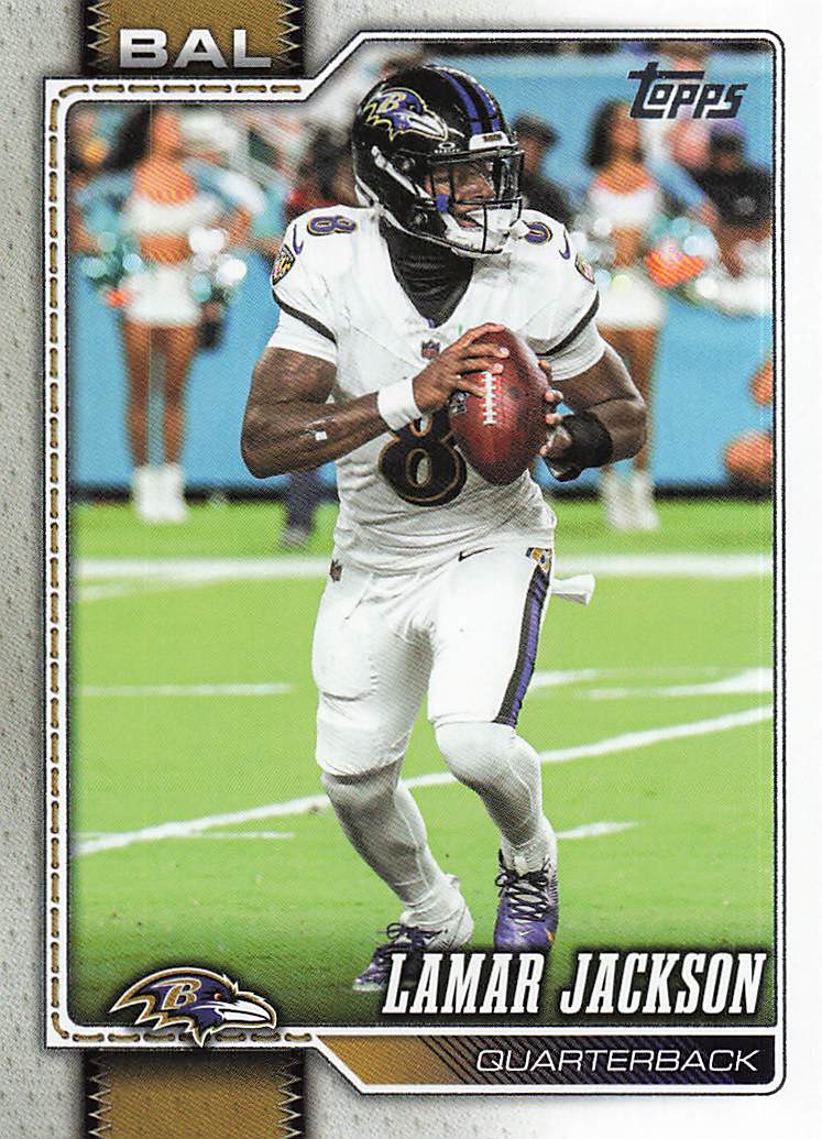 2026 Topps Flagship Football Lamar Jackson #13