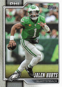 2026 Topps Flagship Football Jalen Hurts #167