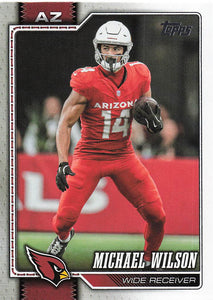 2026 Topps Flagship Football Michael Wilson #202