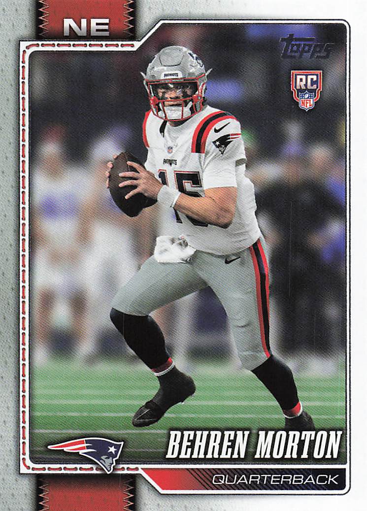 2026 Topps Flagship Football Behren Morton #351 RC