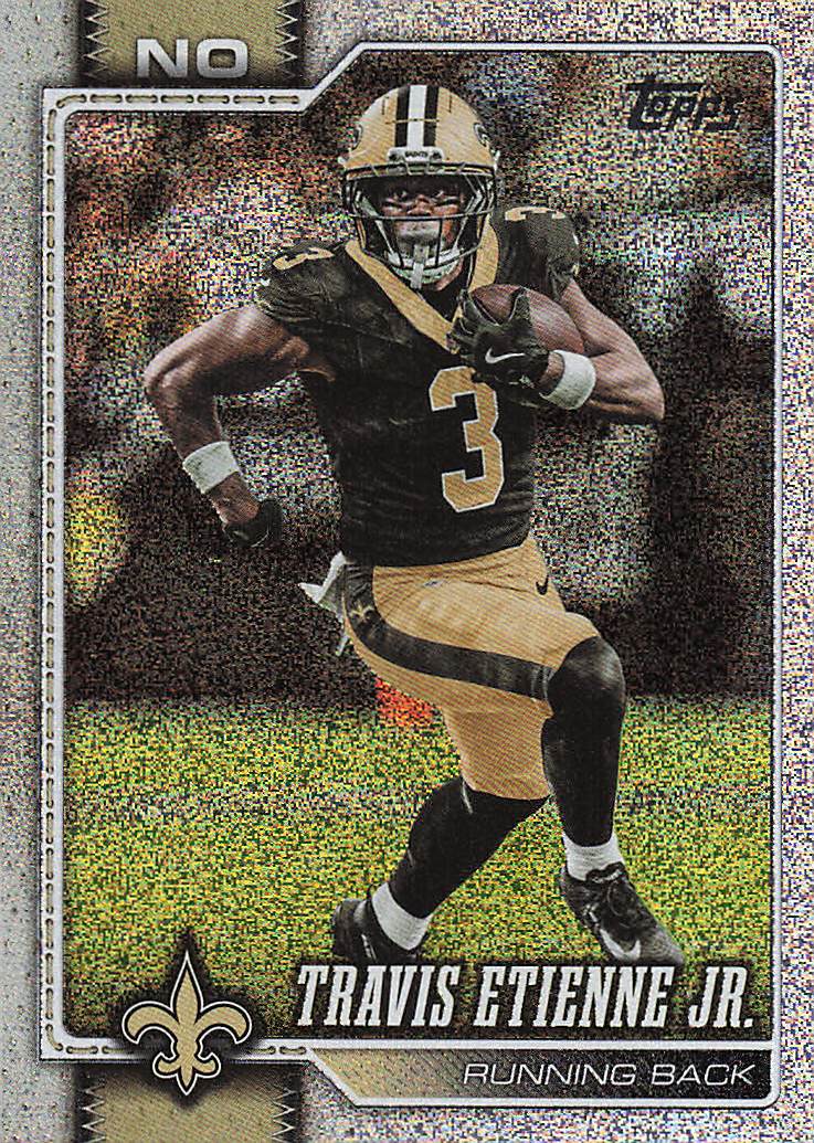2026 Topps Flagship Football Sandglitter Travis Etienne Jr. #93