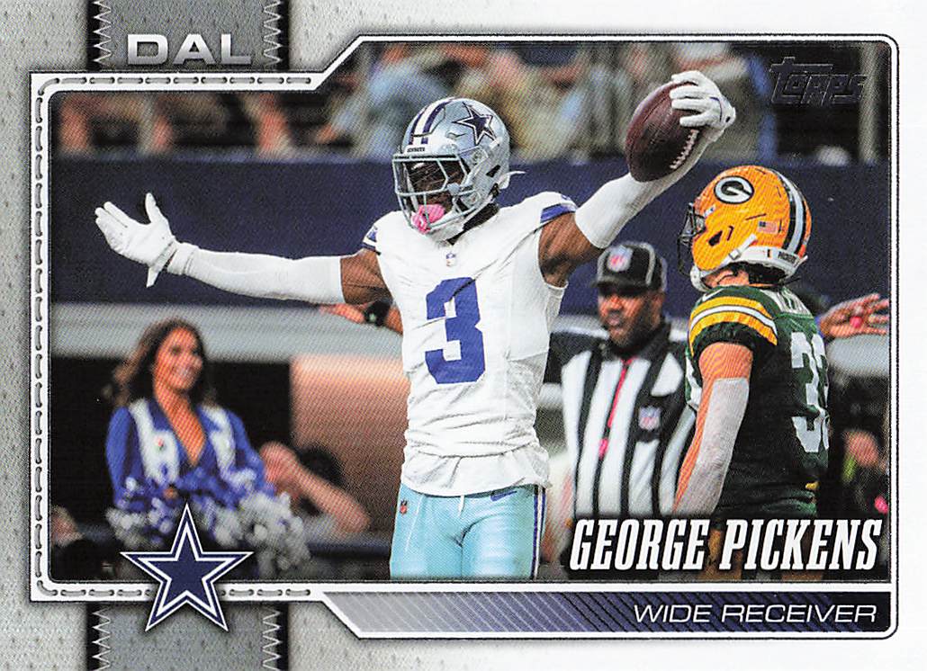 2026 Topps Flagship Football George Pickens #57