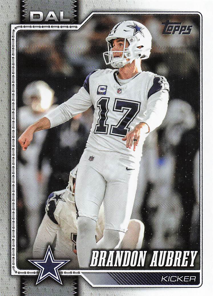2026 Topps Flagship Football Brandon Aubrey #52