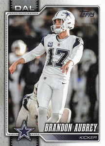 2026 Topps Flagship Football Brandon Aubrey #52