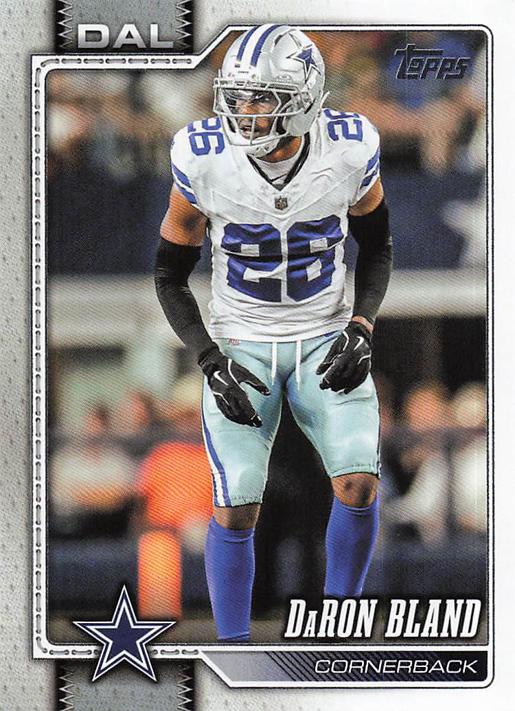 2026 Topps Flagship Football DaRon Bland #218
