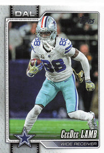 2026 Topps Flagship Football CeeDee Lamb #54