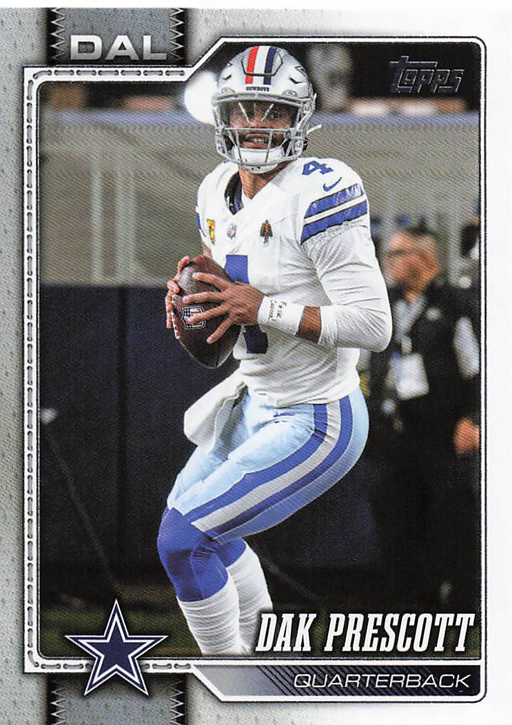 2026 Topps Flagship Football Dak Prescott #53
