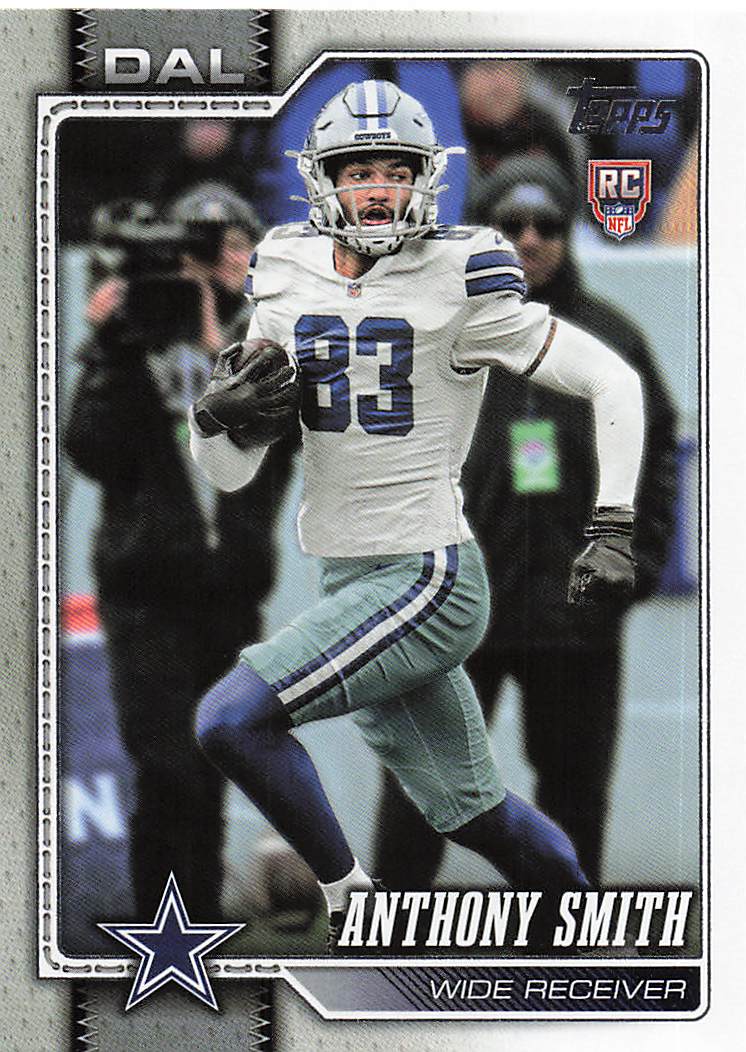 2026 Topps Flagship Football Anthony Smith #396 RC