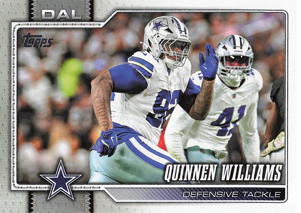 2026 Topps Flagship Football Quinnen Williams #56