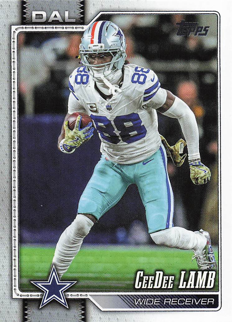 2026 Topps Flagship Football CeeDee Lamb #54