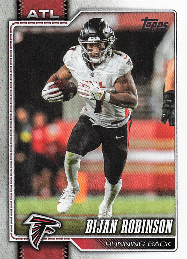 2026 Topps Flagship Football Bijan Robinson #12